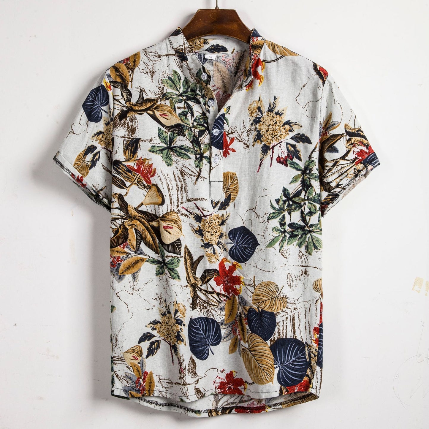 Bold Contrast Slim Fit Shirt - HabiKart