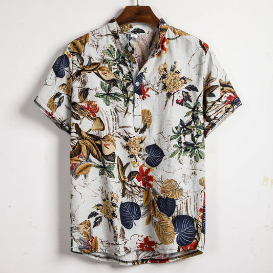 Bold Contrast Slim Fit Shirt - HabiKart