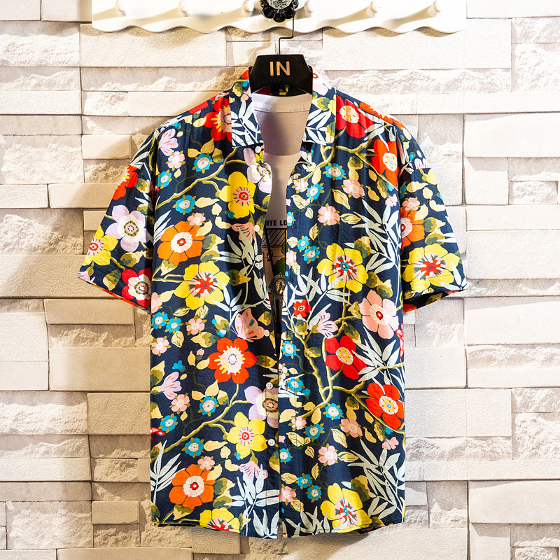 Floral Breeze Casual Shirt - HabiKart