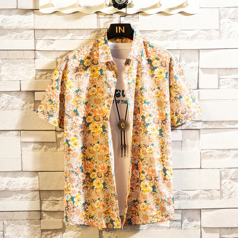 Floral Breeze Casual Shirt - HabiKart